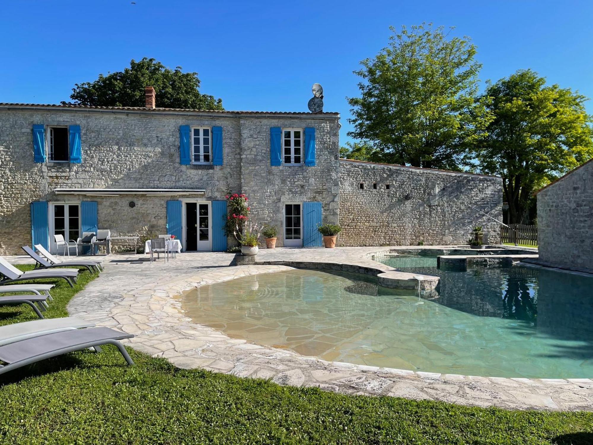 Bed and Breakfast Logis Saint Léonard à Dompierre-sur-Mer Extérieur photo